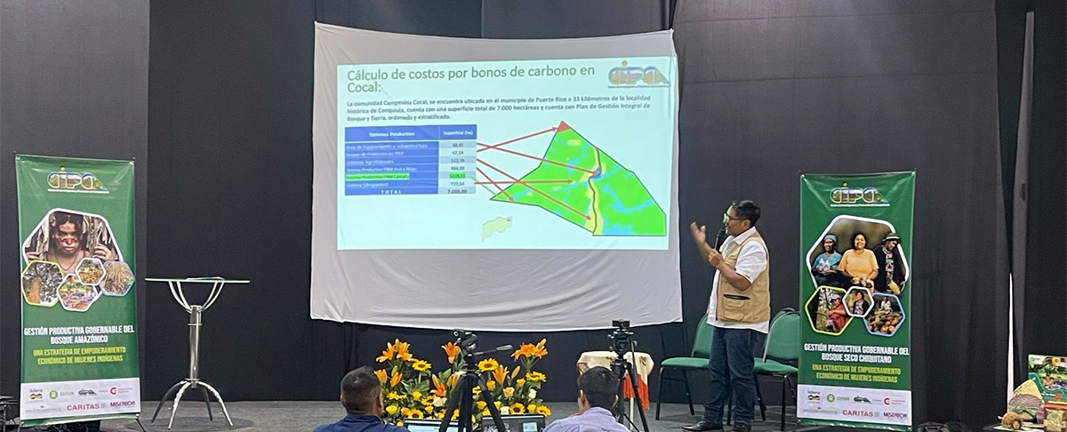 Foro destaca el liderazgo de mujeres indígenas y la gestión sostenible del bosque en la Amazonía y Chiquitanía