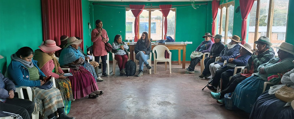 Promotoras comunitarias fortalecen la prevención de la violencia en San Pedro de Totora