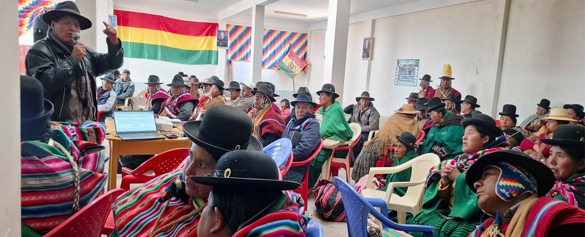 Marka San Andrés de Machaca Urinsaya aprueba su Estatuto Orgánico en un histórico Congreso participativo