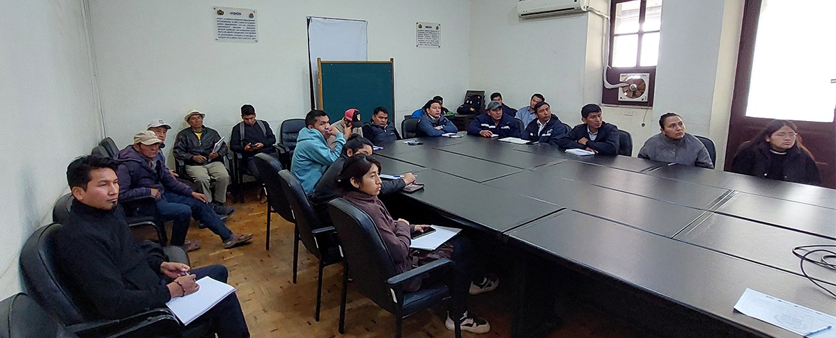 CIPCA comparte experiencia de construcción de tanques circulares para combatir la sequía