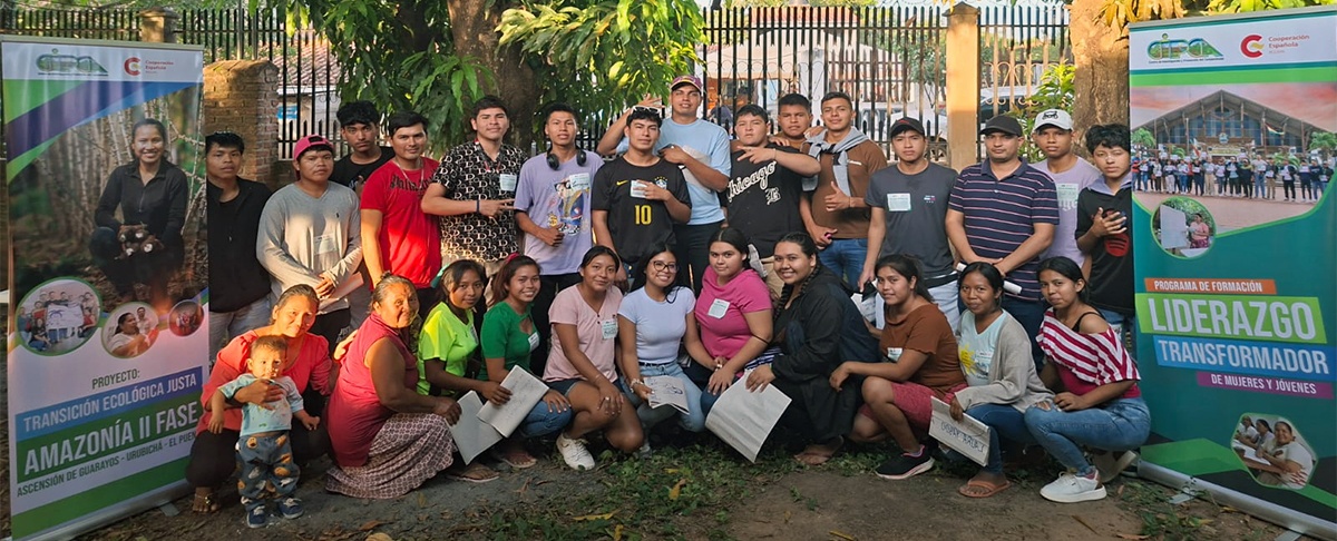 El II módulo del Programa de Liderazgo Transformador fortalece el rol de mujeres y jóvenes en la defensa del territorio guarayo