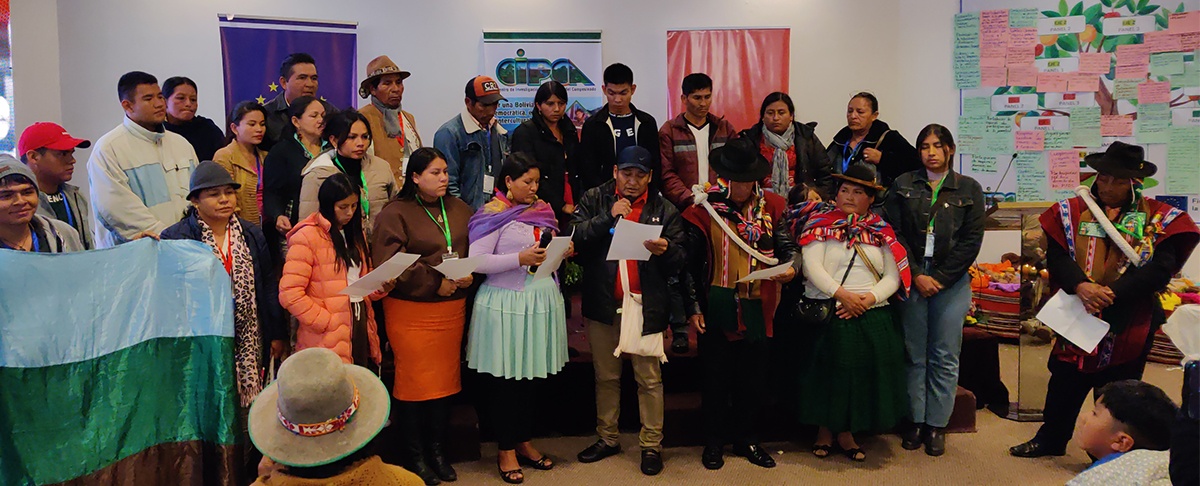Foro Nacional: Desde el territorio con voz propia: comunidades indígenas, mujeres y jóvenes presentan demandas rumbo a las elecciones 2025 y el Bicentenario de Bolivia