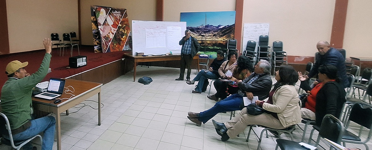 Cochabamba elabora propuesta de Ley Departamental de Fomento a la Agricultura Familiar Agroecológica