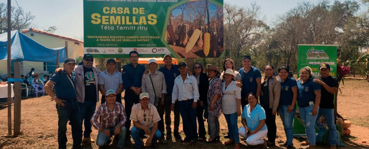 Charagua Iyambae inaugura su primera Casa de Semillas Nativas para la conservación, intercambio y recuperación