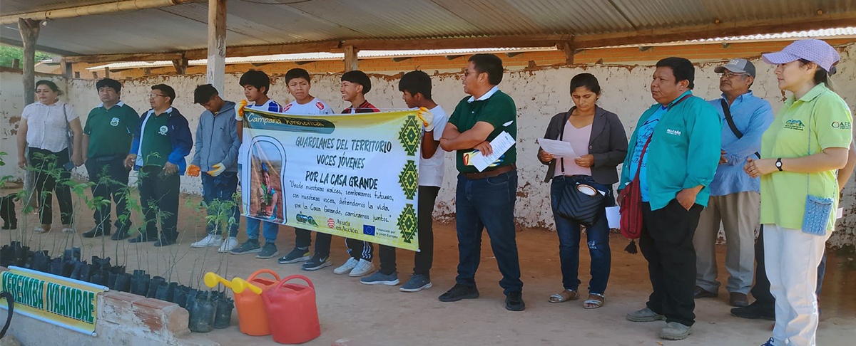 Guardianes del territorio: juventudes guaraníes lideran la acción ambiental en el Chaco