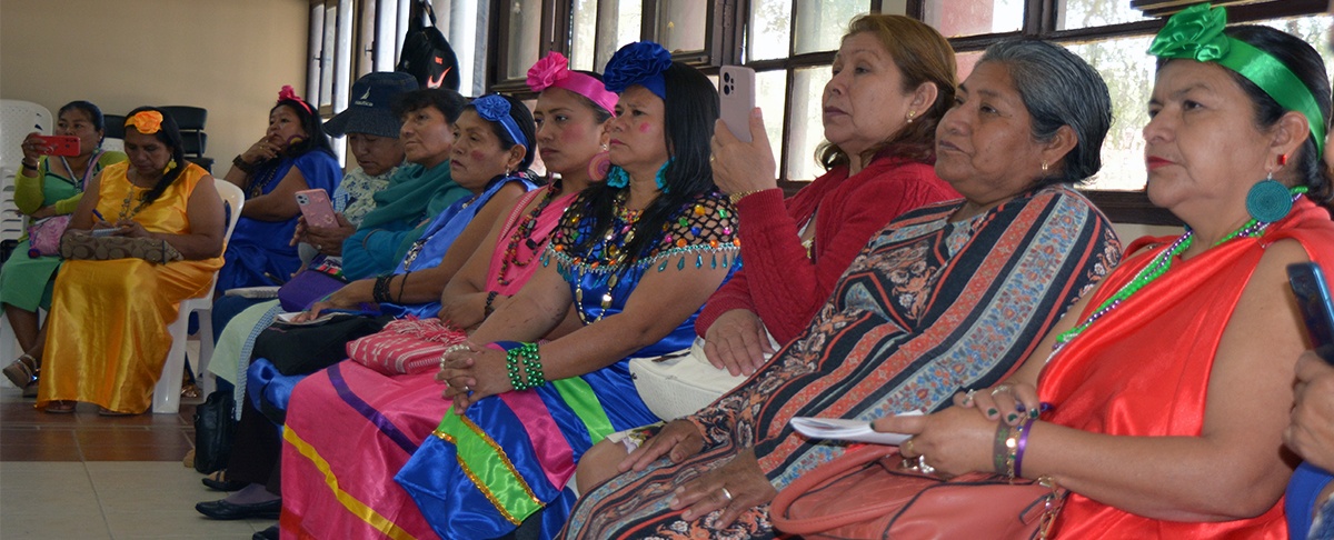 Mujeres indígenas de tierras altas y bajas fortalecen su liderazgo político en encuentro nacional