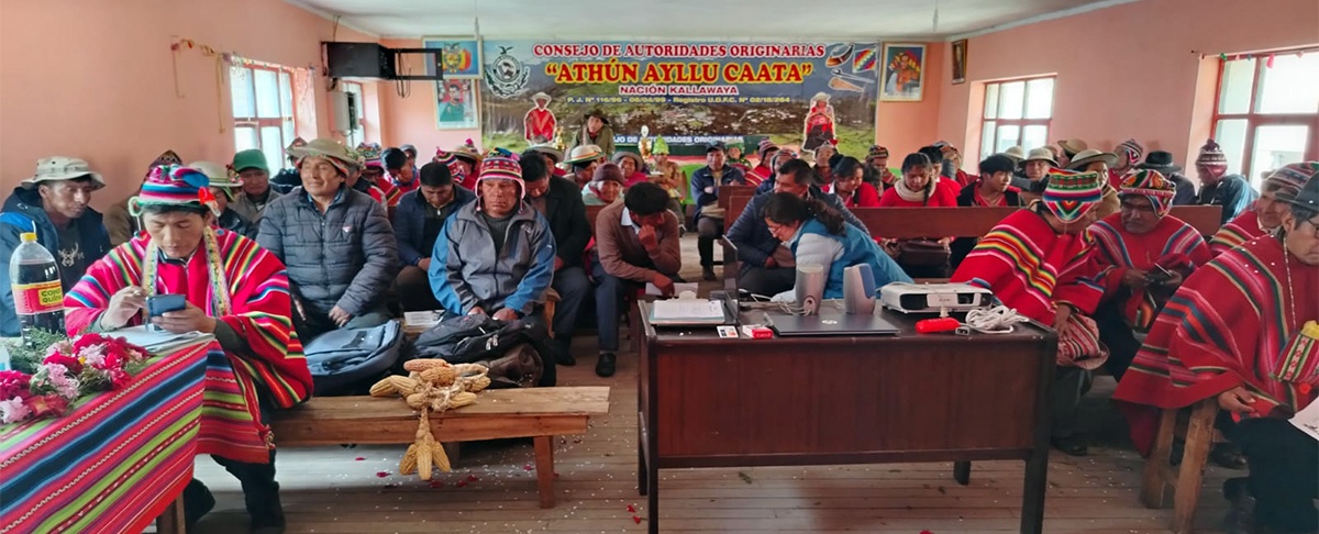 Charazani refuerza la gobernanza ambiental y el desarrollo rural sostenible con participación comunitaria
