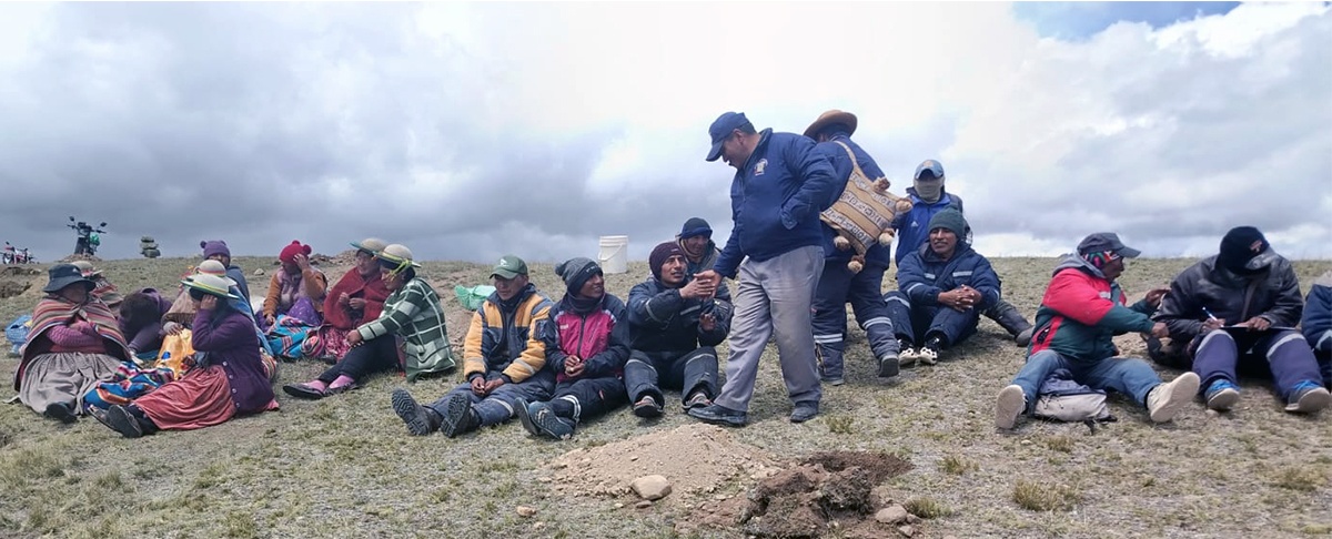 Con apoyo del CIPCA: GAM Charazani y el SERNAP, fortalecen acciones de conservación en el Área Protegida Apolobamba
