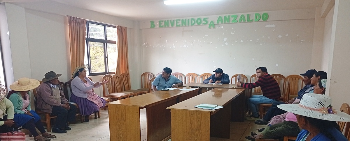 Anzaldo apuesta por productos locales para fortalecer la alimentación escolar 2026