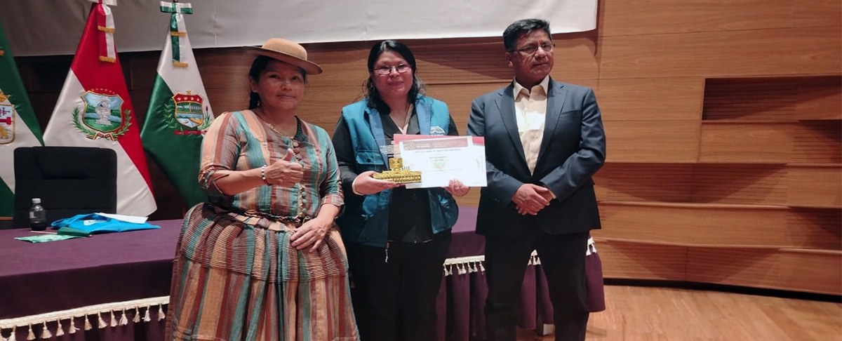 Asamblea Legislativa Plurinacional reconoce al CIPCA Altiplano por su aporte al desarrollo de la ciudad de El Alto