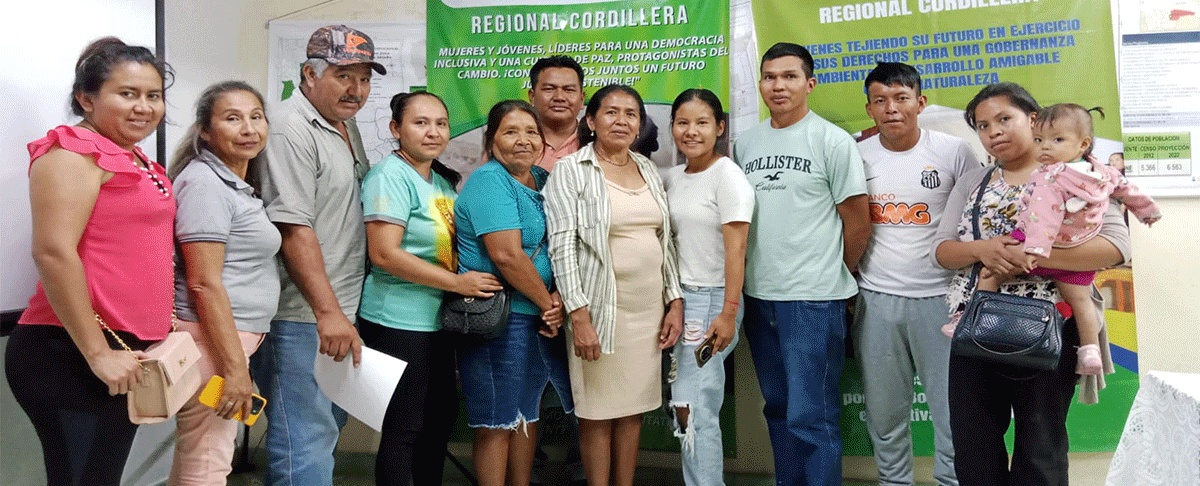 Mujeres y jóvenes del Chaco impulsan iniciativas de desarrollo territorial con la firma de convenios del fondo “Mi Voz en Acción”
