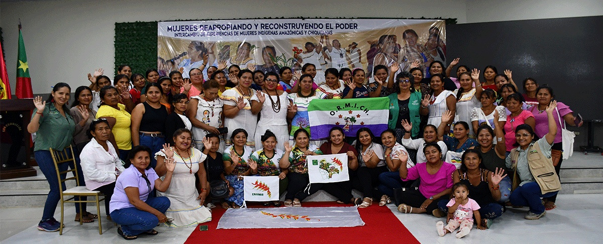 Mujeres amazónicas y chiquitanas fortalecen su voz e incidencia por la justicia ambiental y los derechos territoriales
