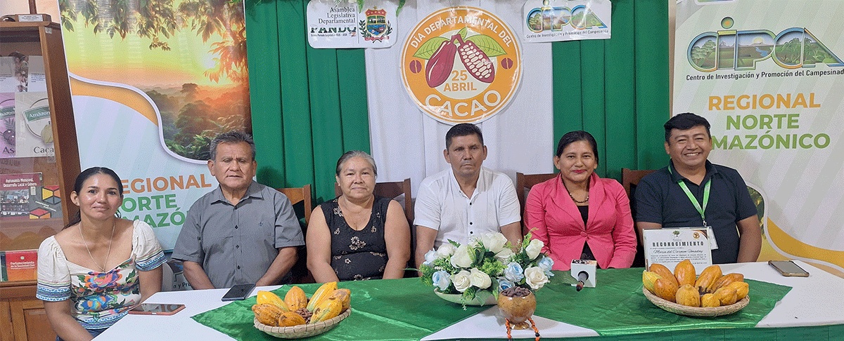 Pando institucionaliza el Día del Cacao Amazónico y reconoce a productora destacada, consolidando avances en la cadena productiva sostenible