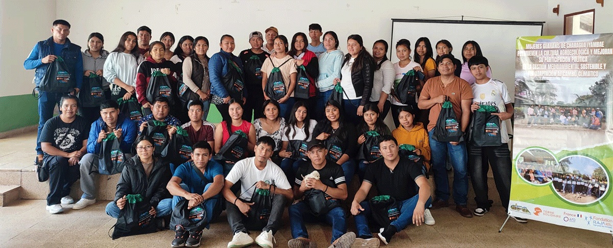 Jóvenes de Charagua Iyambae fortalecen su liderazgo para la defensa del territorio y la gobernanza ambiental