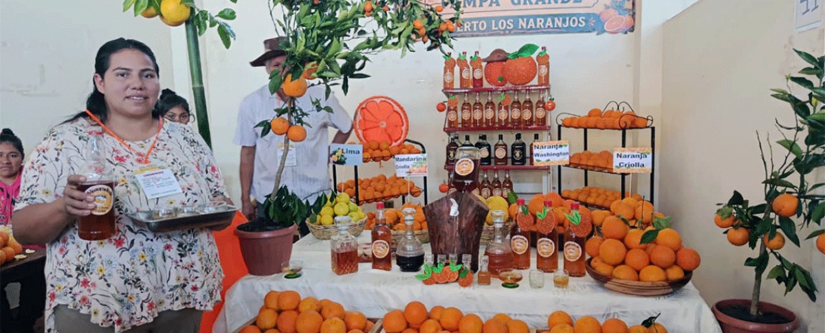 XVIII Feria Departamental de la Naranja fortalece oportunidades de mercado para las familias productoras de Huacareta