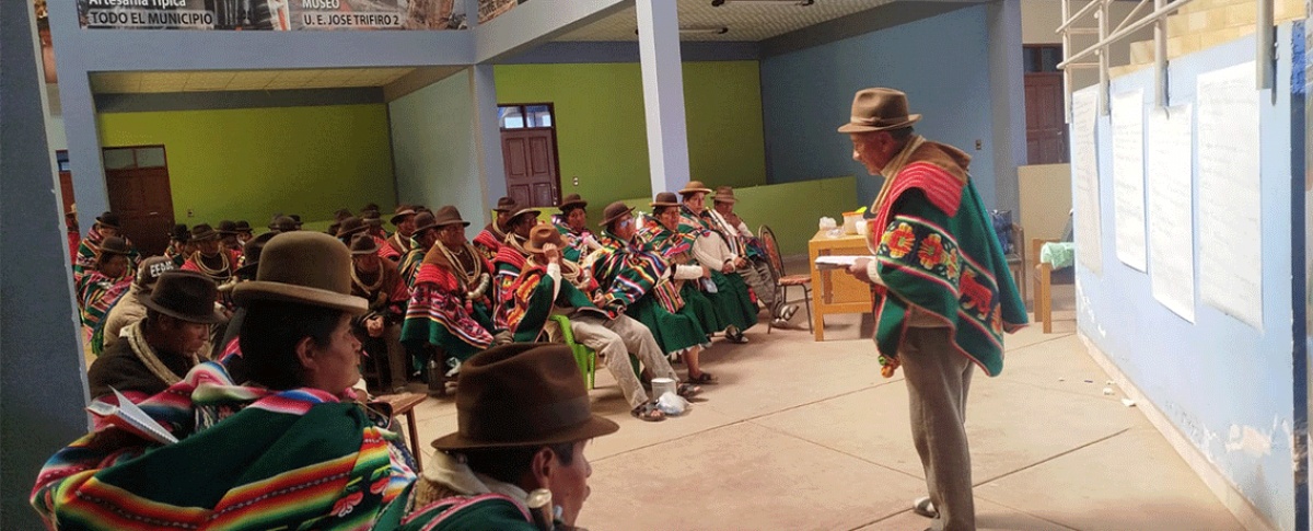 Autoridades originarias de Samancha y Uravi impulsan la construcción participativa del Plan de Gobernanza Ambiental de Corque