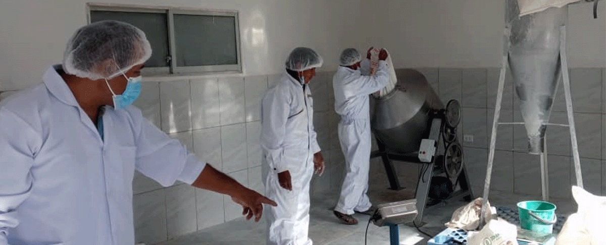Productores de Acasio impulsan harina fortificada para fortalecer la alimentación escolar y la economía local