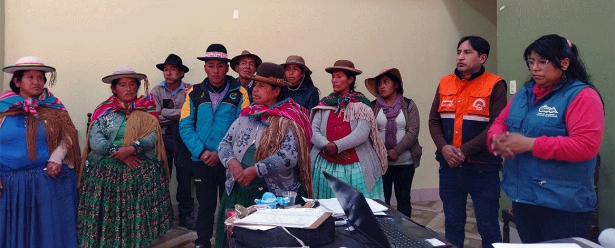 Primer Encuentro de Asociaciones Productivas, Turísticas y Artesanales de Charazani construye una agenda estratégica para fortalecer el desarrollo económico local