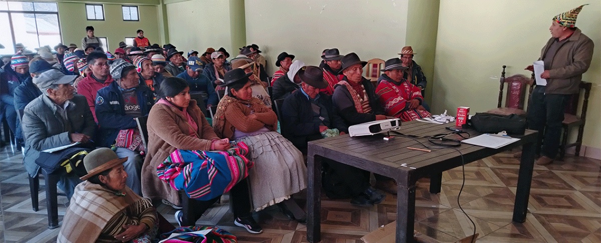 Primer Encuentro de Observadores del Tiempo y el Clima de la Nación Kallawaya fortalece la revalorización de los saberes ancestrales para la adaptación al cambio climático