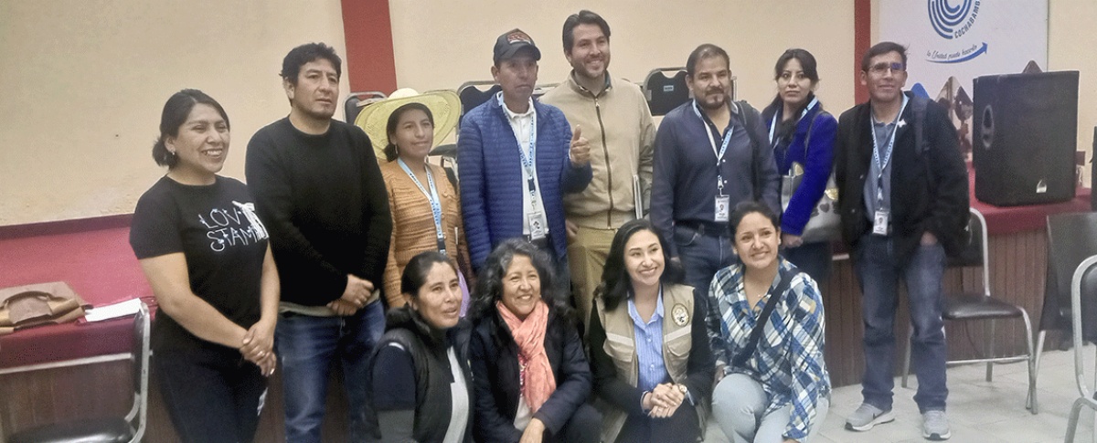 Organizaciones, productores e instituciones impulsan la aprobación de la Ley Departamental de Fomento a la Agroecología en Cochabamba