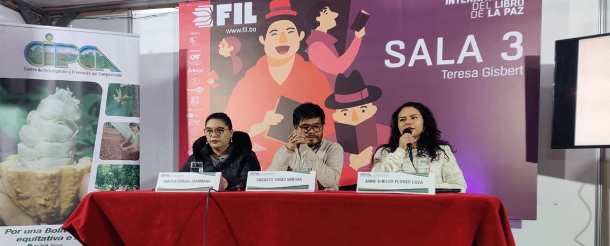 La FIL La Paz fue escenario de la presentación del libro “La Bolivia Plurinacional como horizonte histórico de nuestros pueblos”