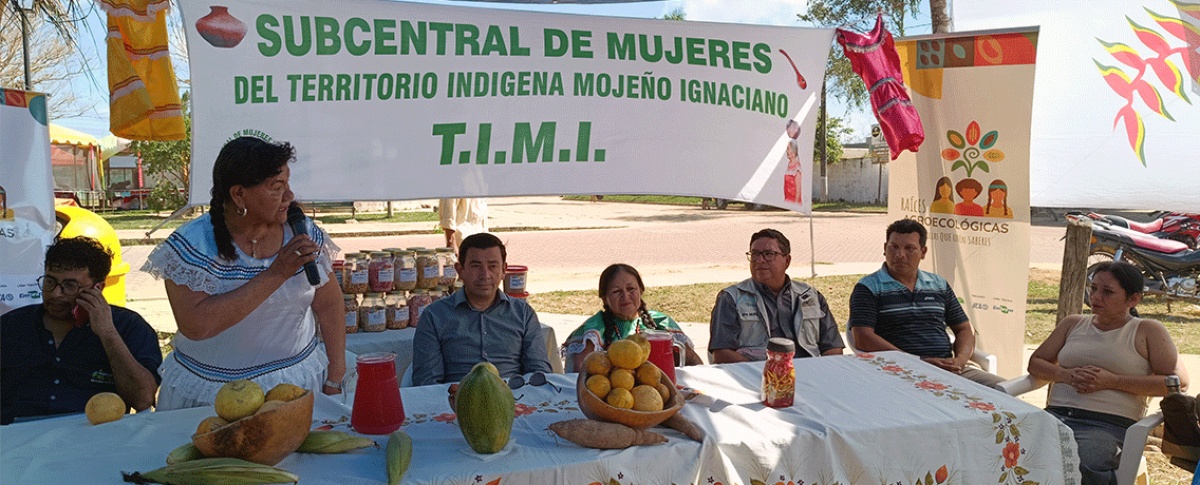 IV Feria Agroecológica, Productiva, Artesanal y Gastronómica fortalece la economía familiar y posiciona la producción sostenible de los territorios indígenas del Beni
