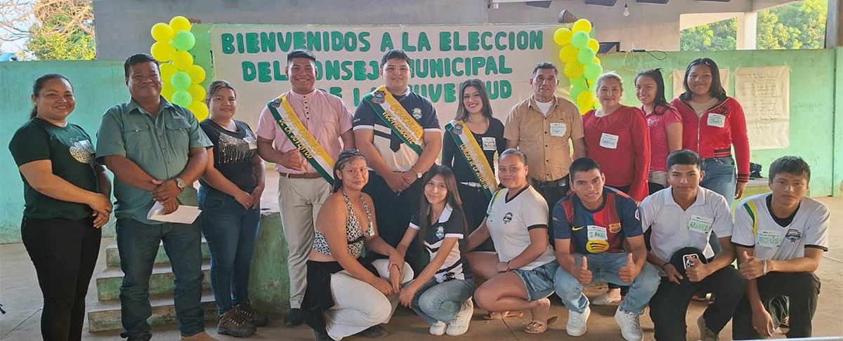 Urubichá fortalece la participación juvenil con la elección y posesión de su nuevo Consejo Municipal de la Juventud