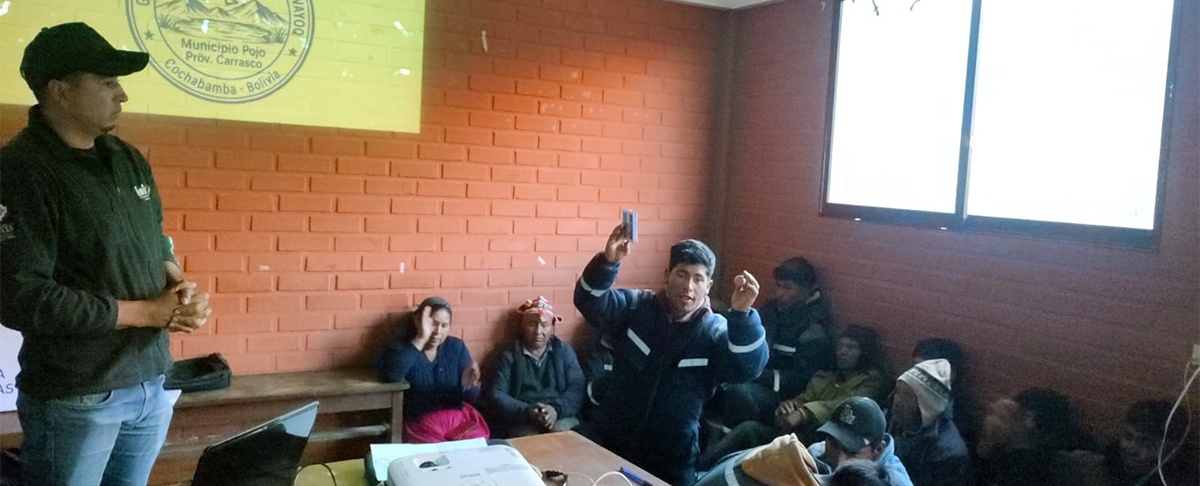 Sistema de riego de Lokostal en pojo conforma su organismo de gestión de cuencas