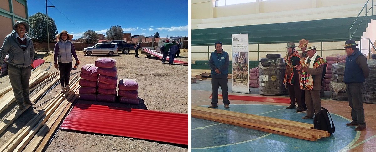 San Pedro de Totora fortalece la producción familiar con innovaciones para enfrentar el cambio climático