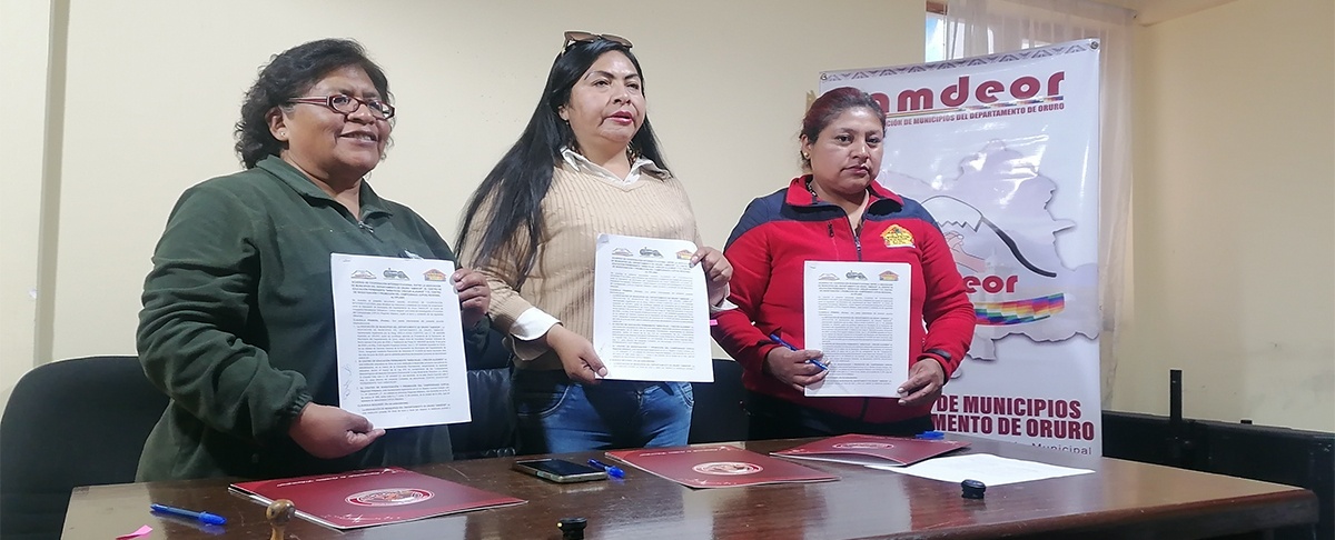 CIPCA Altiplano, AMDEOR y CEP Wiñaykusi consolidan alianza para fortalecer la gestión pública y la gobernanza ambiental