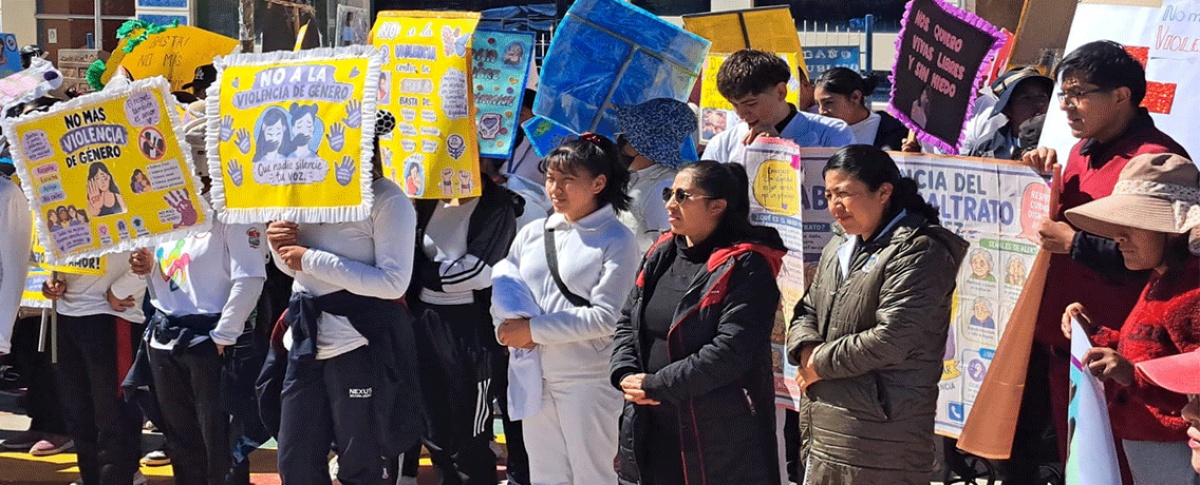 Corque se moviliza por una vida libre de violencias: más de 150 personas se unen para promover una cultura de paz