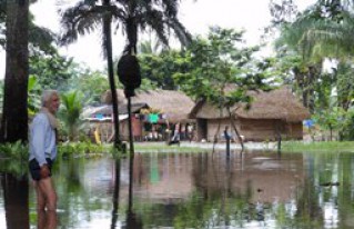 Comunidad de Montegrande Km. 5 enfrenta efectos de las lluvias