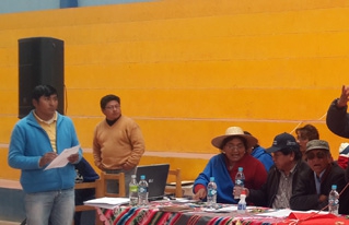 Federación de trabajadores campesinos de Altiplano Sud (FRUTCAS) realizó su I Congreso Orgánico