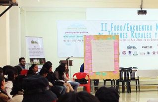 Conclusiones: Participación política de la Juventud Boliviana en el II Foro Nacional de Jóvenes