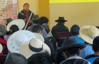 En Torotoro analizan la situación de la agricultura sostenible con enfoque agroecológico y turismo comunitario