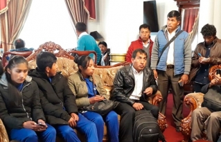Autoridades, dirigentes, líderes y lideresas de Pojo comparten experiencias en Calamarca y en instituciones del Estado Central