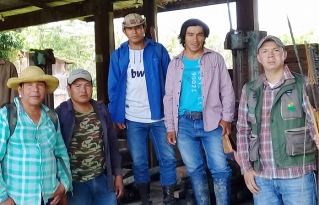  Indígenas del Territorio Multiétnico rumbo a la consolidación su Territorio Ancestral