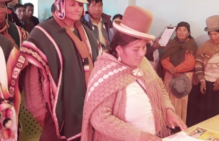 San Pedro de Totora inició el proceso de elaboración de su ley de  gestión de riesgos 
