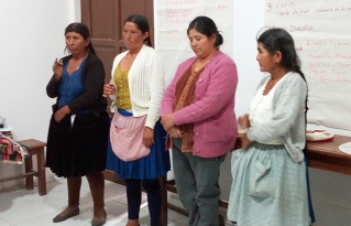 Asociación de Mujeres San Carlos de Málaga del municipio de Anzaldo renovó su directiva