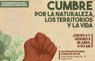 Coordinadora Nacional de Defensa de Territorios convoca a elaborar Agenda de la naturaleza, los territorios y la vida