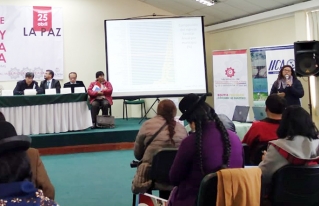 CIPCA presentó datos del estudio de Ingresos Familiares Anuales de campesinos e indígenas rurales en pre cumbre de la Micro y Pequeña Empresa