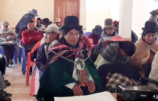 Líderes inician capacitación en ganado camélido y desarrollo rural integral en el municipio San Andrés de Machaca