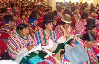 En Calamarca se forman líderes para el fortalecimiento de organizaciones sociales y comunitarias