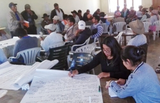 Organizaciones de Pojo plantearon propuestas para el empoderamiento político y económico-productivo de las mujeres 