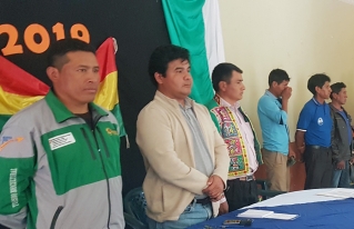 Centrales campesinas de Torotoro posesionan a Control Social del municipio 