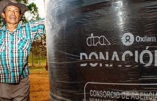 CIPCA Y OXFAM entregan ayuda humanitaria a comunidades afectadas por incendios y sequía en la Chiquitania