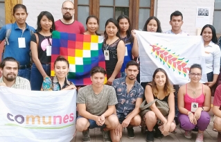 Jóvenes campesinos e indígenas de la Amazonía boliviana participaron en la Cumbre de los Pueblos en el marco de la COP 25