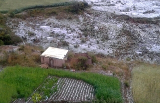 Granizada pone en riesgo la seguridad alimentaria de algunas comunidades del municipio de Acasio