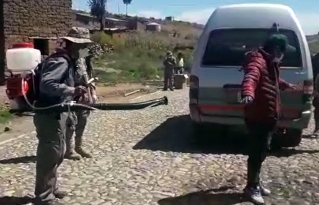 Diversas instancias de municipios rurales de Cochabamba y Potosí trabajan de manera conjunta para hacer frente al COVID-19