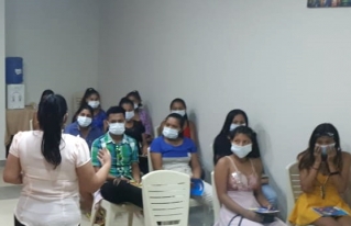 Jóvenes zafreros de castaña se forman en liderazgo